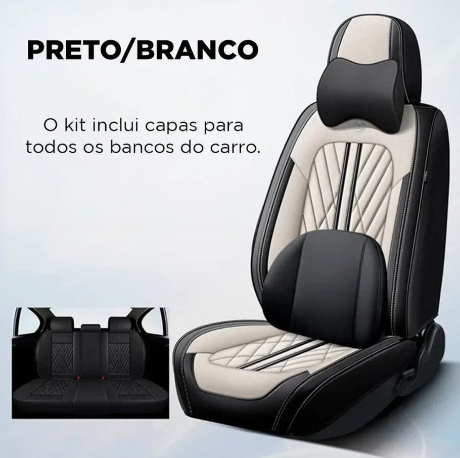 Kit Capas de Banco Automotivas Premium