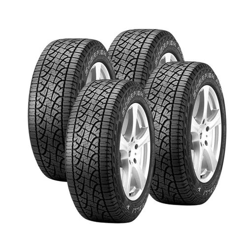 Jogo 4 Pneus Pirelli Scorpion ATR 205/60R15 91H Letra Branca Aro 15
